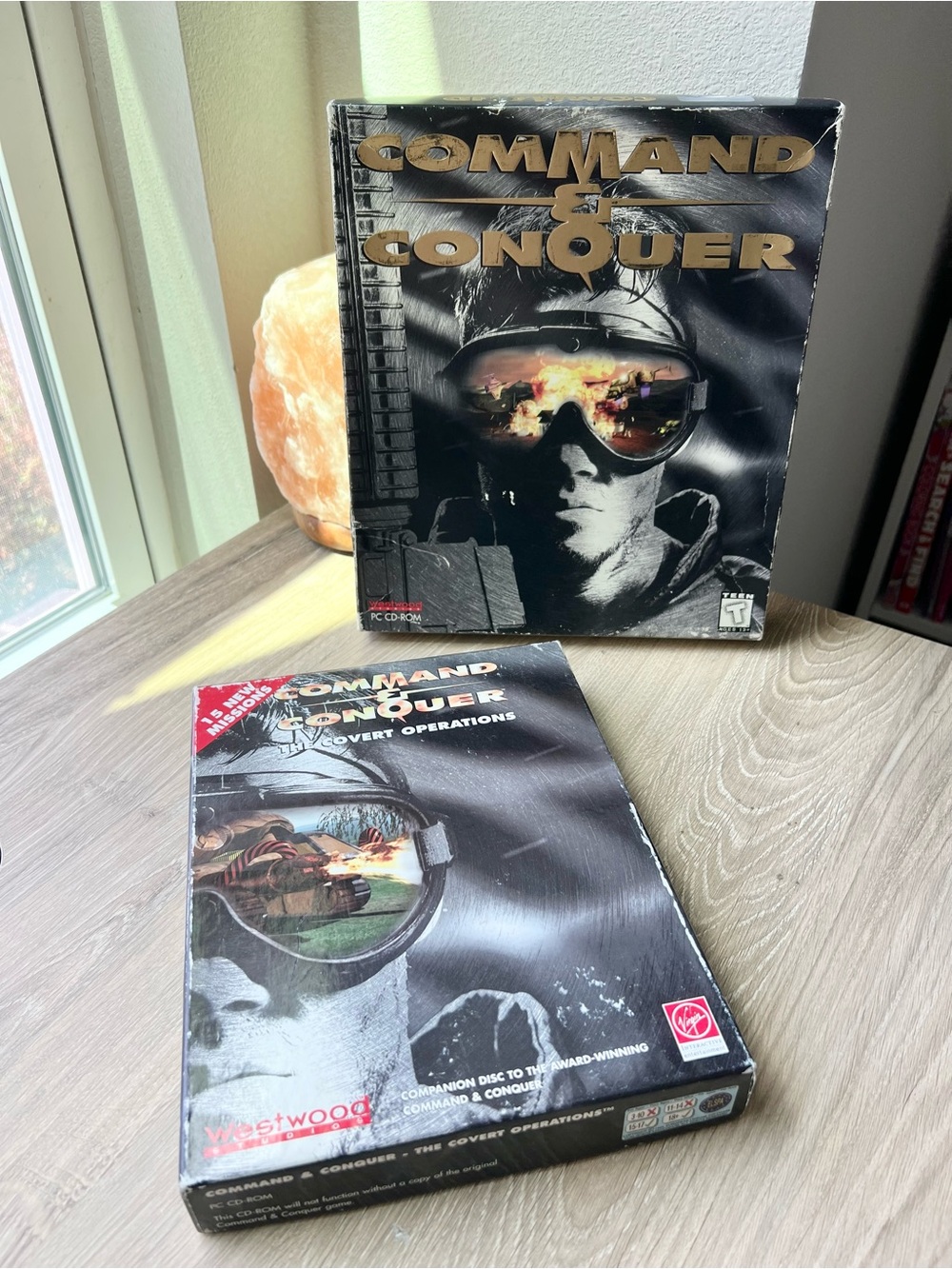 Command & Conquer + Covert Operations PC Big Box CD-ROM Westwood Set